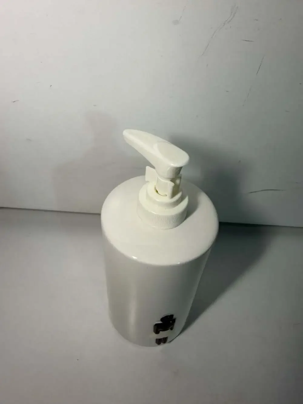 His & Hers White Ceramic Soap Dispenser